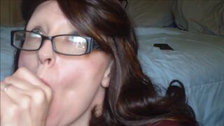 Deep throat Glasses cougar