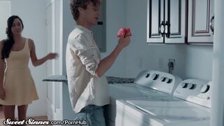 I was spying around with my bebisitter's sloppy underpants