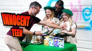 Damsel Scouts Coco Lovelock and Haley Spades got slit from their clients