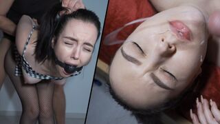 Mamacita enjoys rock-hard - Spanish doll gets corrugated, curled and wettened
