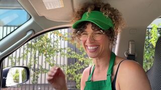 Starfucks leaves behind coffee and heads home with the guest