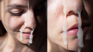 Super-fucking-hot nubile bangs in dogs and gets all the joy on his super-cute face