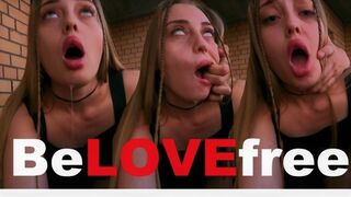 Fuking smoke e-ciggies on the balcony STEPSIS INTERNAL CUMSHOT