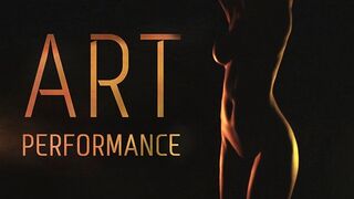 Rip spurt on fire - teenie first-timer art in 2 parts