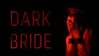 Dark bride thirsty fresh glue after Halloween night