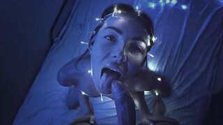 Christmas lights are super-naughty romping a stellar fit chick