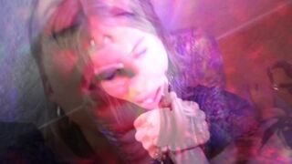 Cosmic deep throat from outward space