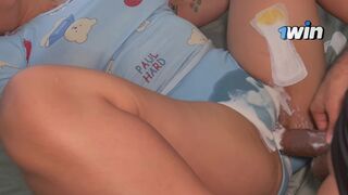 Secret penetrate with your friend's gf during abnormal gash kneading and super-steamy spritzing in her undies