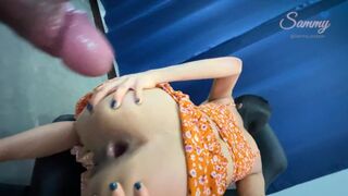 Rock-hard anal invasion tear up with teenie who gets a taste in point of view