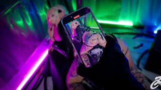 Unending spritzing - gut and mass ejaculation selection in cyberpunk, witcher and anime porn fashion