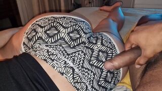 The sonnie of Mostoha hammers me with my undies and splatters me to my face