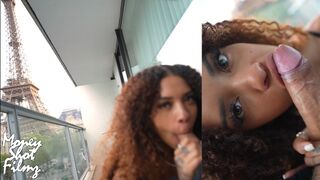 I cheated on my bf on a balcony in Paris with a rigid shag