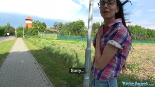 Public Agent - bashful nubile damsel in the meadow