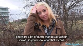 Public Agent - bashful teenage damsel and a ample prick