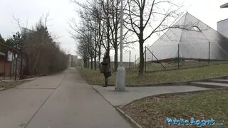 Public Agent - Czech female in the alley