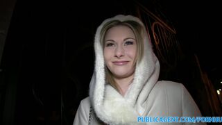 PublicAgent Porn - pretty platinum-blonde woman humping in motel