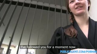 PublicAgent Porno - Lean unexperienced teenage and the enormous manmeat