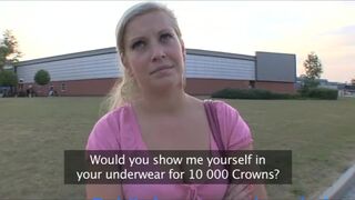 PublicAgent Hd - jugged damsel displays more than just her baps