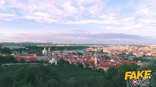 Fake Hostel - freckled tiny light-haired girl pummeled