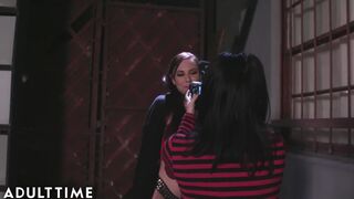 ADULT TIME Aidra Fox gets poked in the douche