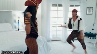 EroticaX - the pirate drills the pirate woman