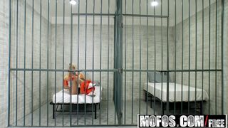 Freaks On Patrol - platinum-blonde convict entices jail guard