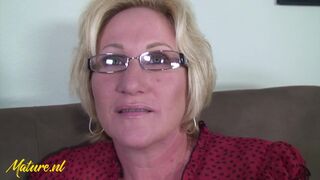 Senior aunt-in-law's snatch worked rigid