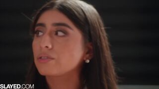 SLAYED Violet Myers offers up her good-sized fun bags