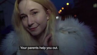 Public Agent - Nice light-haired doll picked up on the street