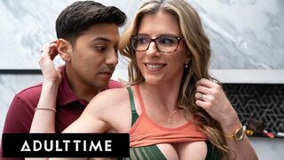 Let me cram your seat... Max Crams falls down and boinks his lonely stepmom, Cory Pursue!