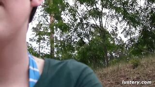 He's got a tail roped to a tree