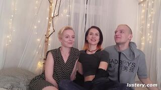 Vincent, sophia and flo share scorching enjoy with 3