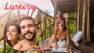 Extraordinaire Spanish amateurs ravaging in the Amazon