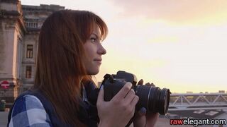 Open vulva european bombshell worked from behind