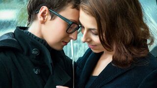 Super-fucking-hot girl-girl hugs of Antonia Sainz and Emylia Argan