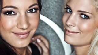 Candee Licious and Felicia Smooch Torrid Lezzy Game