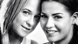 Cristal Caitlin's sizzling gf, Eveline Dellai's allurement