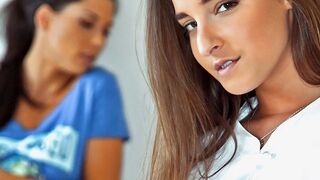 The nasty finger of Alexa Tomas and Amirah Adara together